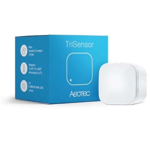 Aeotec Multisensor Trisensor packaging