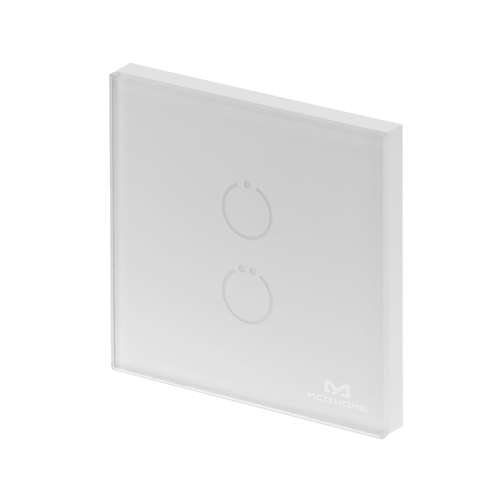 MCO home Touch Panel Switch 2 button