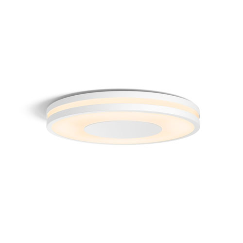 Philips Hue Plafondlamp Aluminium met White Ambiance