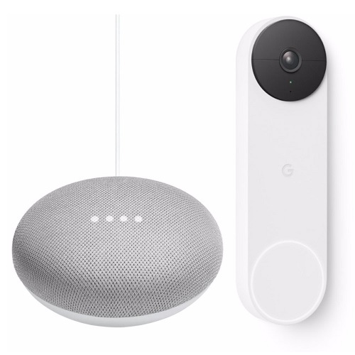 Google Nest Doorbell + Nest Mini