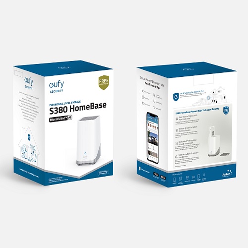 Eufy EufyCam 3 + Homebase 3 S380