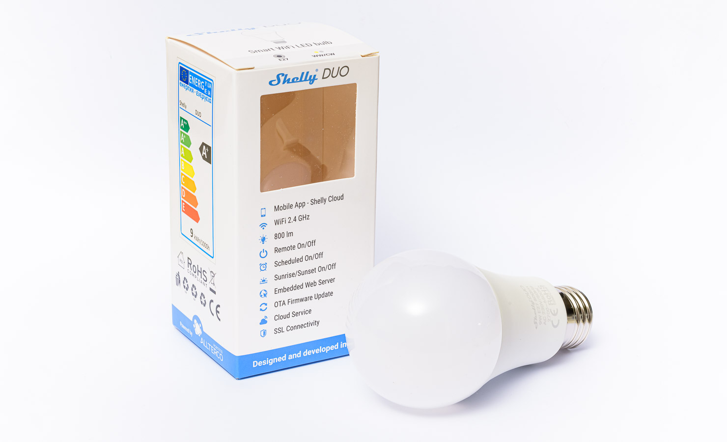 Shelly Duo Wifi Lamp E27