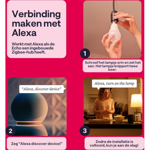 Innr E27 Slimme Lamp Warm Wit 2-Pack