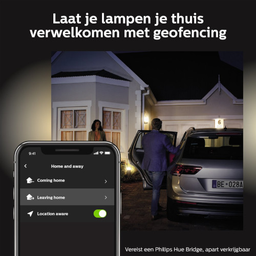 Philips Hue Tuar Sokkellamp White