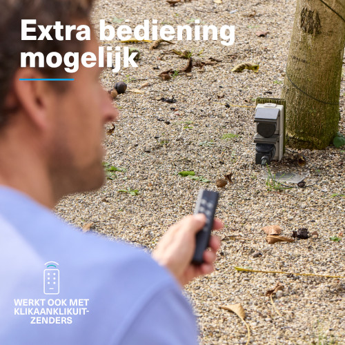 KlikAanKlikUit Slimme Matter Buiten Stekker 2300W Matter Over WiFi & 433MHz - MAGC-2300