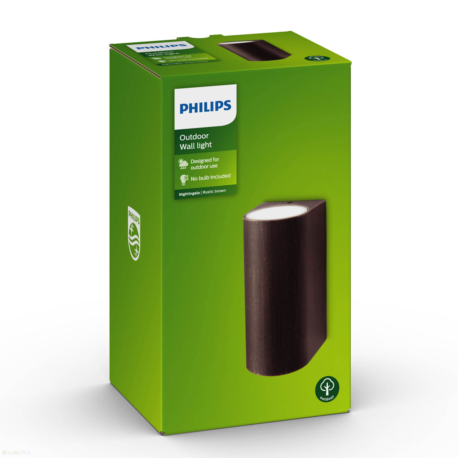 Philips MyGarden Nightingale Wandlamp Roest
