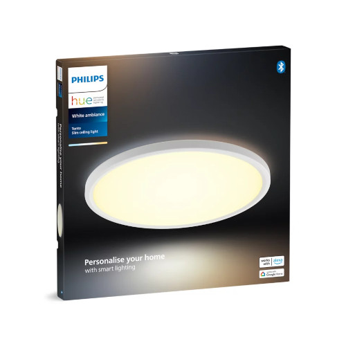 Philips Hue Tento WA PlafondLamp Rond M White