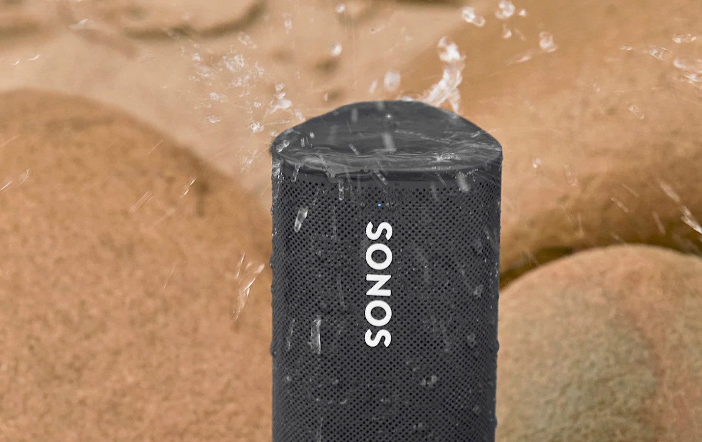 Sonos Roam Zwart waterdicht