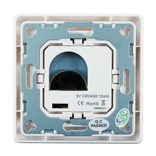 Heat It Draadloze Schakelaar 8knops Z-wave Plus Z-Push achterzijde