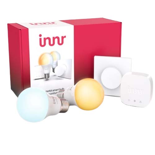 Innr starterkit met twee tunable white lampen