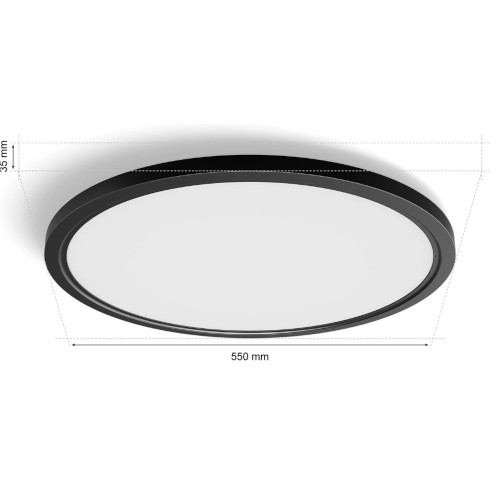 Philips Hue Tento WCA PlafondLamp Rond S White