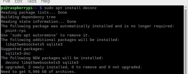  Conbeee stick installeren op Raspberry PI