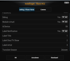 FIBARO Home Center 2 XBMC integratie deel 3 FIBARO Home Center 2 XBMC integratie deel 3