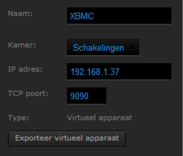 FIBARO Home Center 2 XBMC integratie