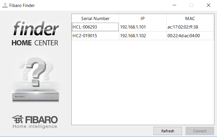 Fibaro Finder