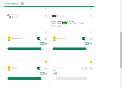 Webinterface UI7 Getvera