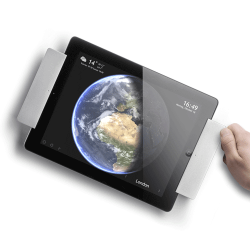 Sdock iPad Air draaibare muurbeugel met lightnig oplader